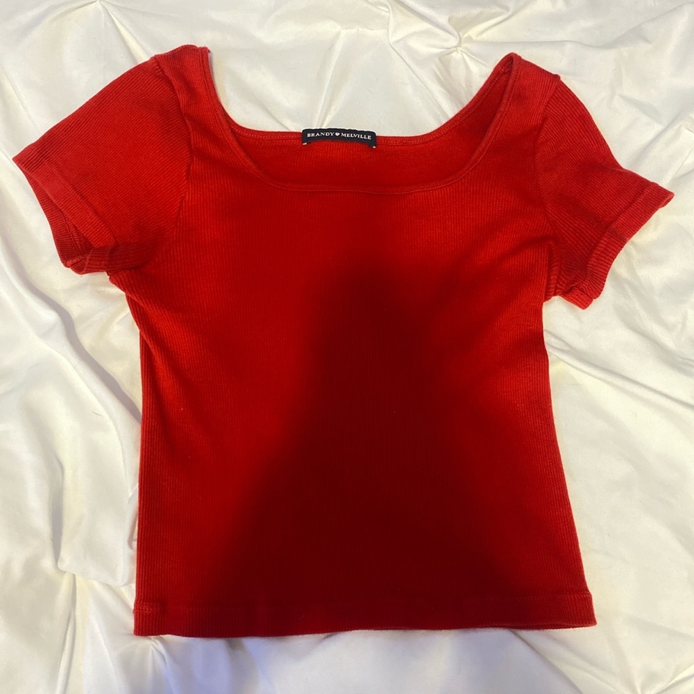 Red Brandy Melville Top